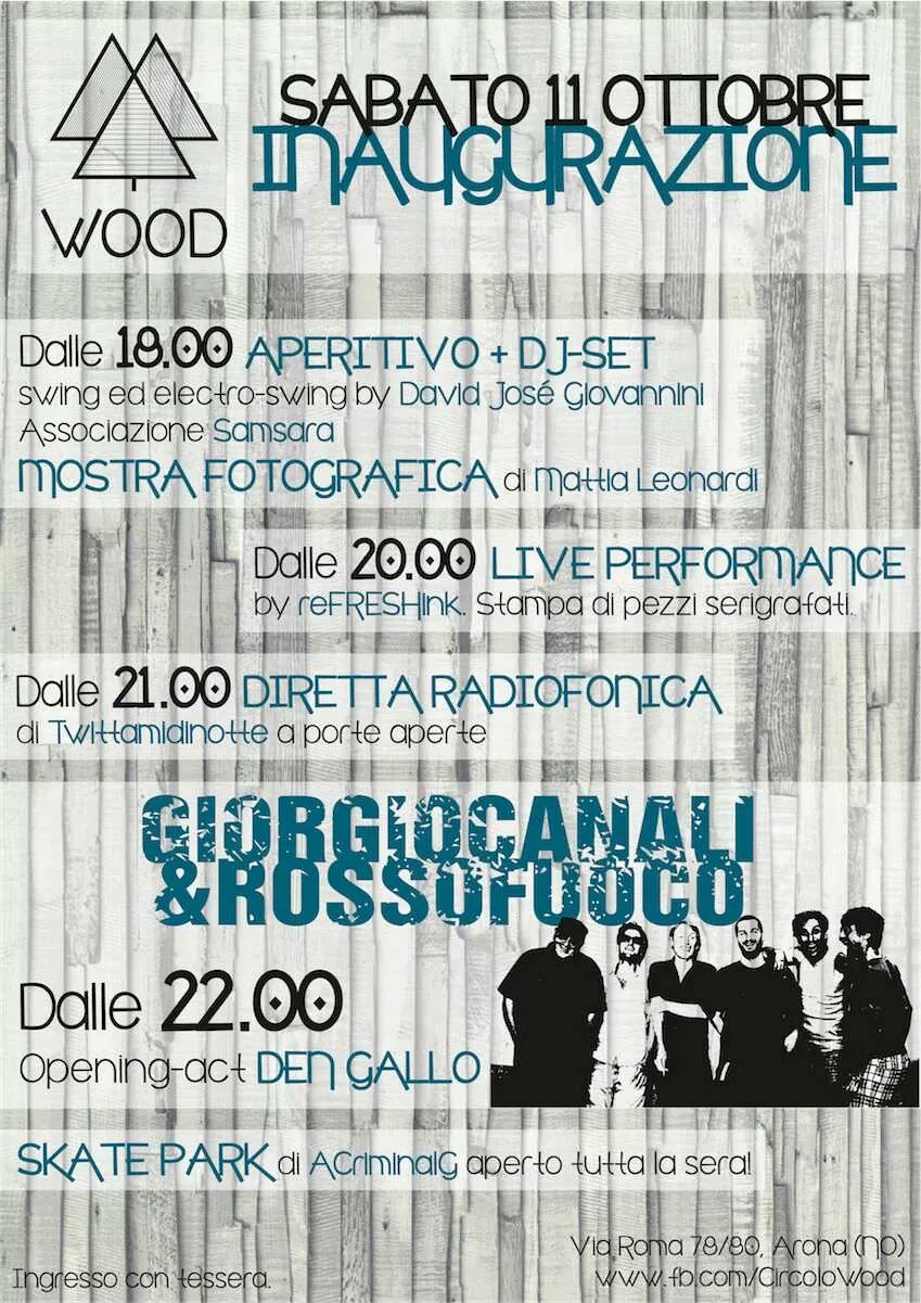 inaugurazione wood loca