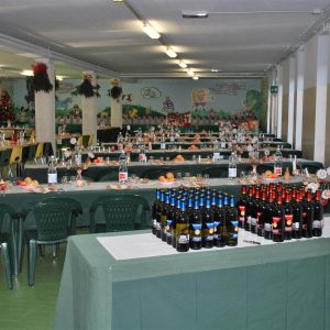 Lesa_Pranzo dell'epifania i tavoli