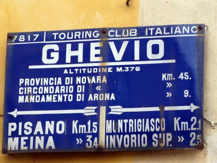 cartello Ghevio