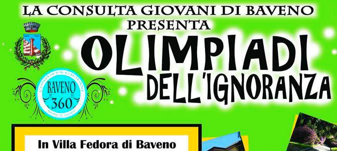 Olimpiadi dell'ignoranza Olimpiadi dell'ignoranza