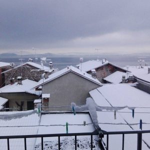 nevicata 12 gennaio 2016 Lesa